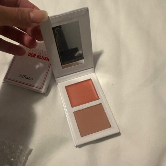 Afflano Cream to Powder Blush 07 Coral Soft Glow, Long-Wear Makeup Essential - Picture 6 of 10